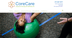 Desktop Screenshot of corecaretherapy.com